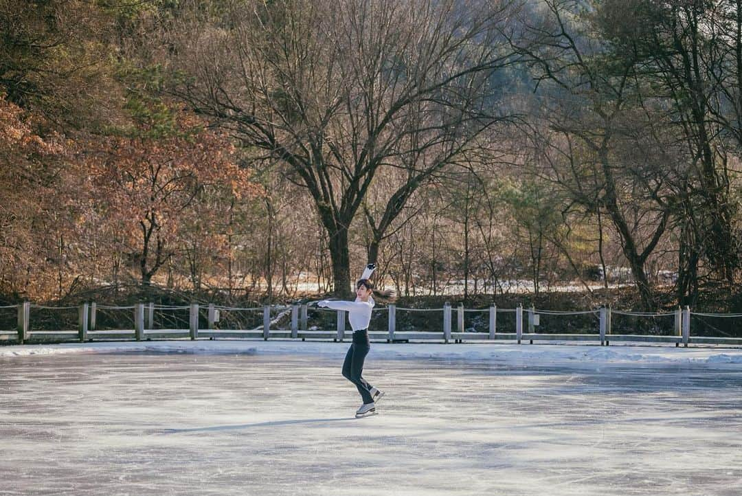 チェ・ダビンさんのインスタグラム写真 - (チェ・ダビンInstagram)「⛸❄️」1月24日 11時08分 - dabin_choi_119