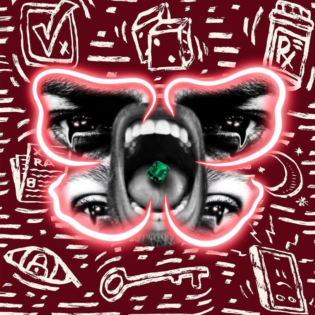 タイラー・カーターのインスタグラム：「Two singles out now! @emeraldroyce ‘USE ME’ and ‘WHERE WAS I’ 🤟🏻🥀」