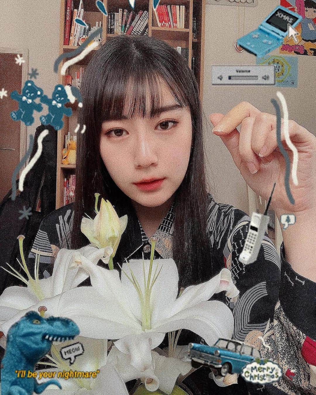 今川宇宙のインスタグラム：「❄️🥶🐋プリクラ🐋🥶❄️メリクリ❄️🥶🐋」