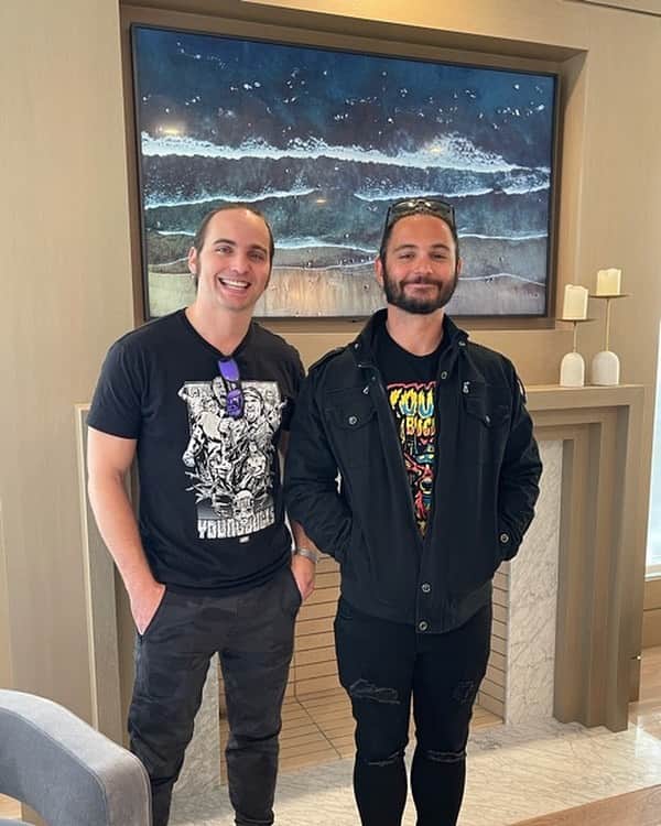 マット・ジャクソンのインスタグラム：「Wrestling’s sweethearts.」