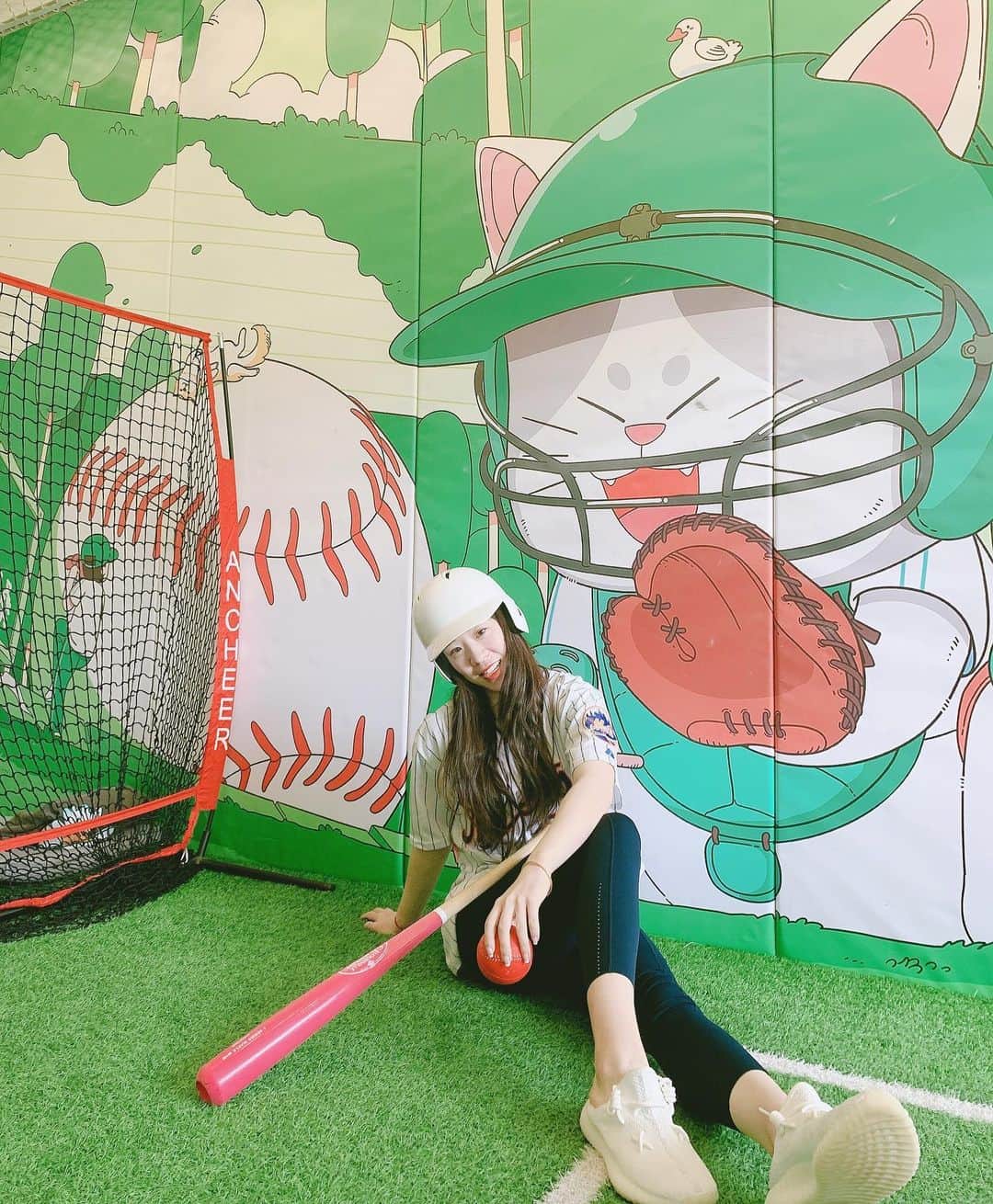 ジャン・ジェナリンさんのインスタグラム写真 - (ジャン・ジェナリンInstagram)「💚 休息日～  #dayoff #baseballgame #⚾️ #daily」1月24日 15時14分 - jienalinzhang
