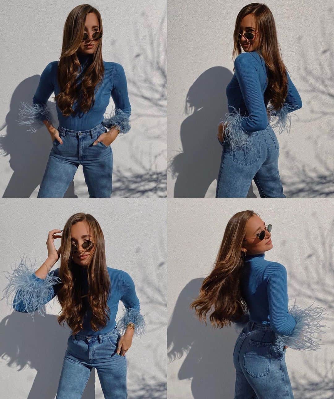 We Wore Whatのインスタグラム：「baby blue bird 💙」
