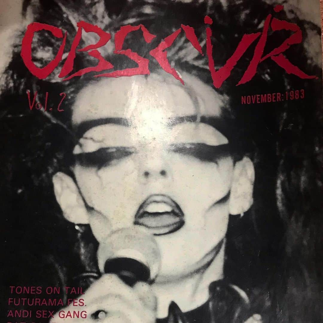 高木完さんのインスタグラム写真 - (高木完Instagram)「#obscur #positivepunk  #1983 #zine」1月24日 18時08分 - kantakagi