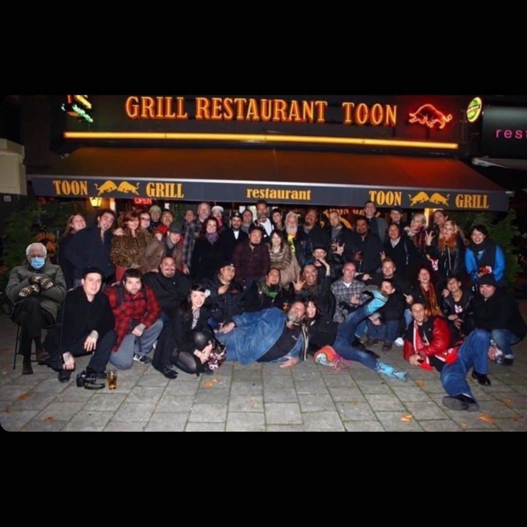 アムステルダム・タトゥー・ミュージアムのインスタグラム：「Good okd days multi diner #worldtattoogettogether#tattoomuseum#amsterdam」