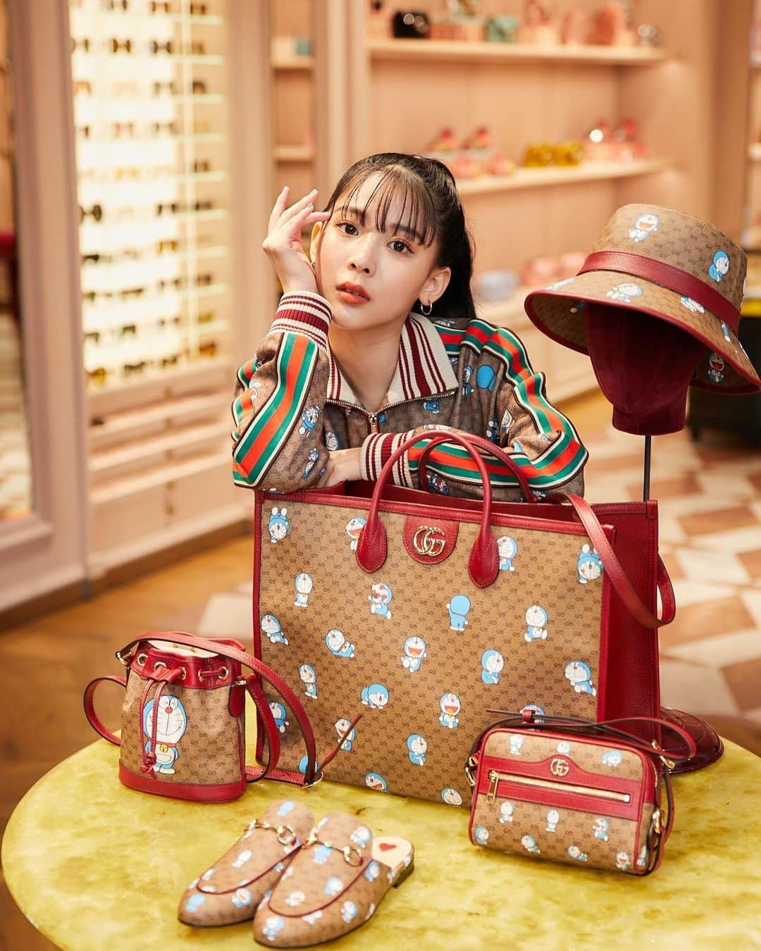 ミチさんのインスタグラム写真 - (ミチInstagram)「お気に入りだからいっぱいあげちゃう🎞 @gucci #DORAEMONxGUCCI  #ドラえもんxグッチ #Gucci #グッチ」1月24日 19時37分 - mi0306chi