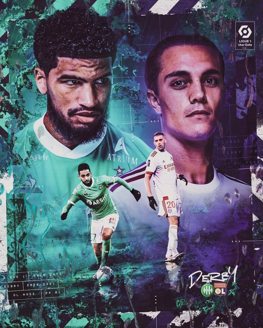 リーグ・アンさんのインスタグラム写真 - (リーグ・アンInstagram)「🟢  39 victoires pour l'@asseofficiel  🦁  39 victoires pour l'@ol  🤝  31 matchs nuls . Qui prendra l'avantage ? 🔥 Who will take the lead? . #Ligue1UberEats #ASSE #SaintEtienne #Lyon #OL」1月24日 20時00分 - ligue1ubereats