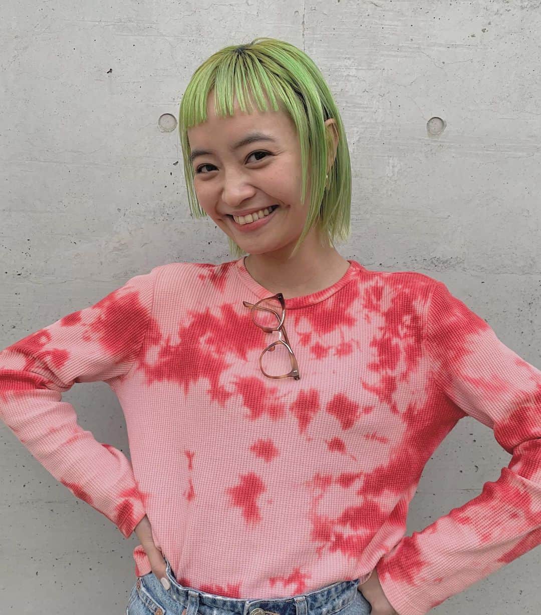 nanako itoのインスタグラム：「🥝🥒🥑 . ✂︎✨」