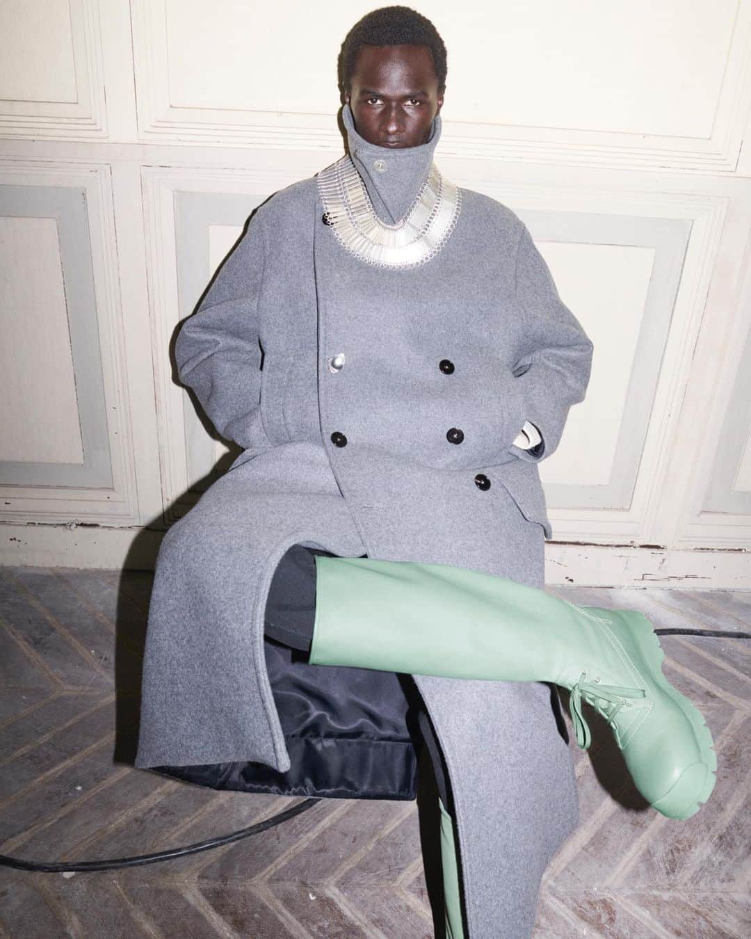 ジルサンダーのインスタグラム：「#JILSANDER Men’s Fall/Winter 2021 Collection 📸 @chris.rhodes  #JilSanderbyLucieandLukeMeier」