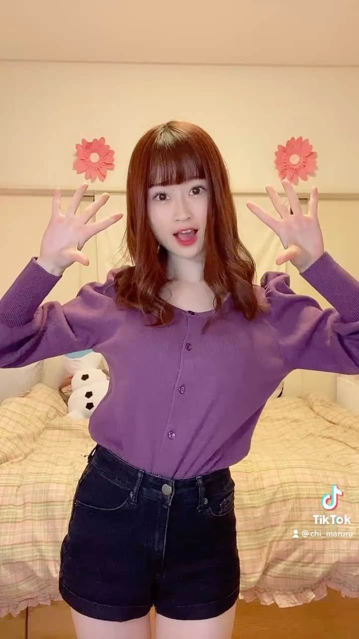 佐野心音のインスタグラム：「みんなもこれできる？？ * * #tiktok #tiktokjapan」