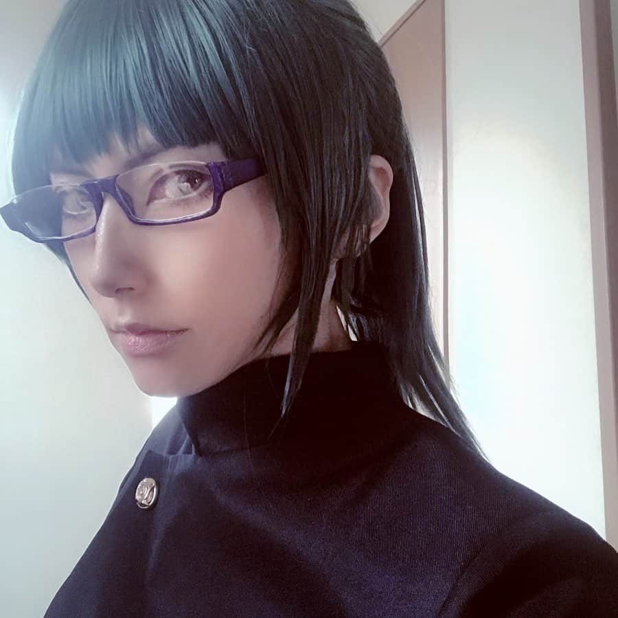 鷹村アオイのインスタグラム：「. 呪術廻戦  禅院真希  #呪術廻戦  #呪術廻戦コスプレ  #jujutsukaisen  #makizenin  #makizenincosplay」