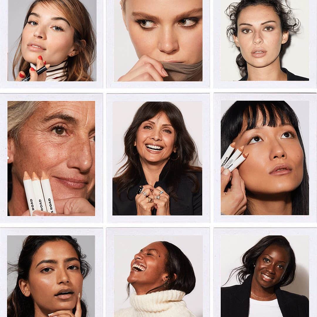 ボビー・ブラウンのインスタグラム：「Swipe to help you choose your shade. We’ll also have a shade matching tool, photo submission and several IG Lives to help educate — stay tuned, we’re here to help. @jonesroadbeauty.」