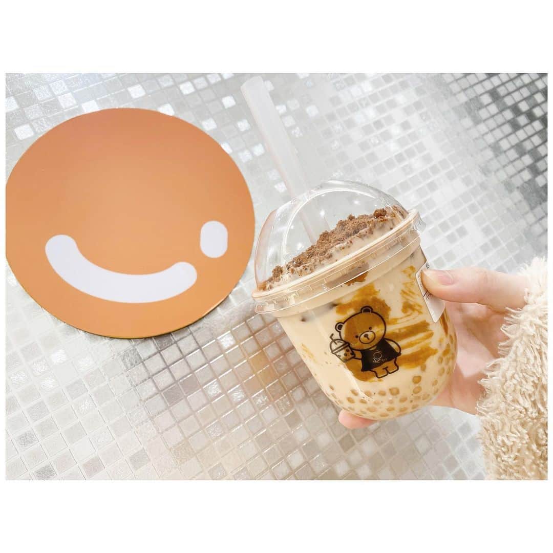 のインスタグラム：「タピオカ久しぶりに買って飲んだ。。🏃🏻‍♀️笑﻿ ﻿ ﻿ ﻿ ﻿ #コイティー#koithe#キャラメル#JK#女子高校生#高校生#Cookie#LJK#クッキー#タピオカ#広島#広島カフェ#本通り」
