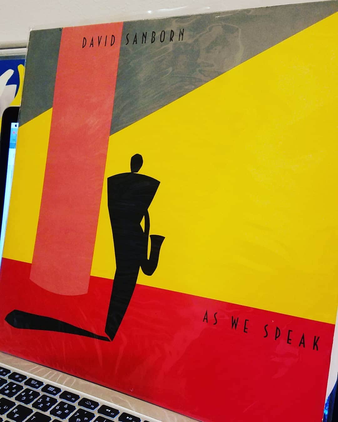 勝田一樹のインスタグラム：「1982年  素晴らしい✨  #davidsanborn  #davidsanbornaswespeak #aswespeak #kazukikatsuta  #dimensionjazz  #dimensionfusion」
