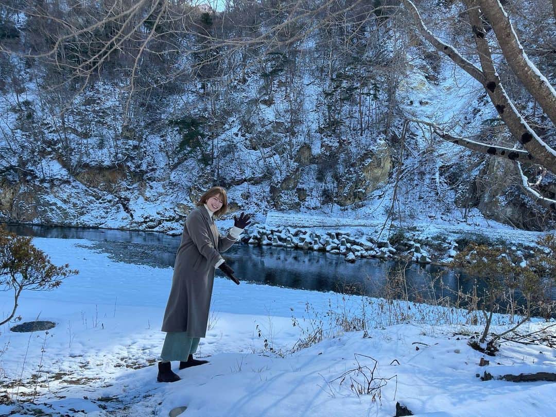 稲村亜美さんのインスタグラム写真 - (稲村亜美Instagram)「じょんのび日本遺産寒さは厳しいものがありましたが、とても絶景でした😊 こんなの世の中だからこそ、改めて日本の素晴らしさを実感しています、、、 移動も自由になったら日本のいろんなところ旅したいな みていただきありがとうございました😊」1月24日 23時14分 - inamura_ami