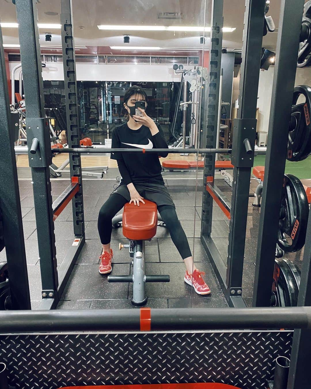 春田麻緒のインスタグラム：「引き締めよう2021🏋🏼‍♀️ かわいいトレーニングウェアほしい🤫 ㅤㅤㅤㅤㅤㅤㅤㅤㅤㅤㅤㅤㅤ #GYM」