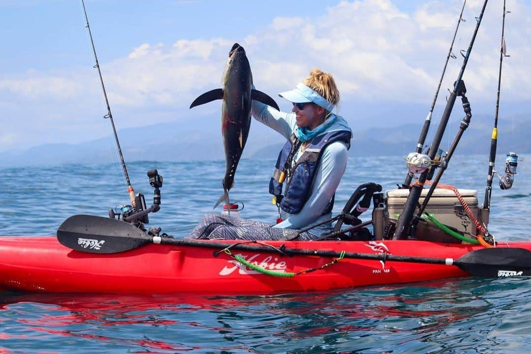 シマノ｜Fishingさんのインスタグラム写真 - (シマノ｜FishingInstagram)「Pedal power pelagics.  #FishShimano #KayakFishing #BlackfinTuna #TunaFishing 📸: @ba_fishing_  @losbuzospanama」1月25日 0時01分 - fish_shimano_north_america