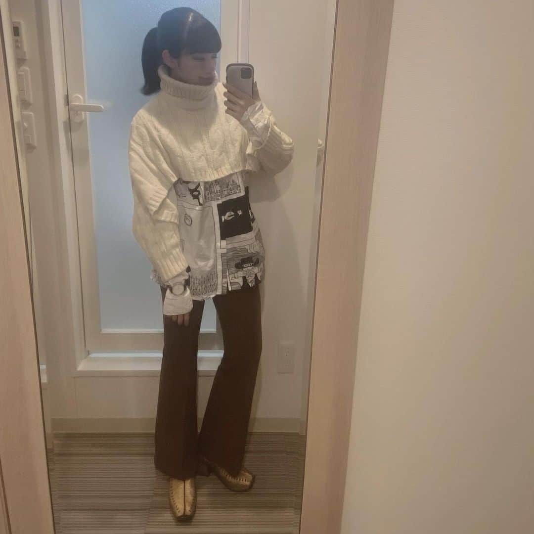 馬渕恭子さんのインスタグラム写真 - (馬渕恭子Instagram)「本日の私服。」1月25日 0時02分 - kyoko414_mh