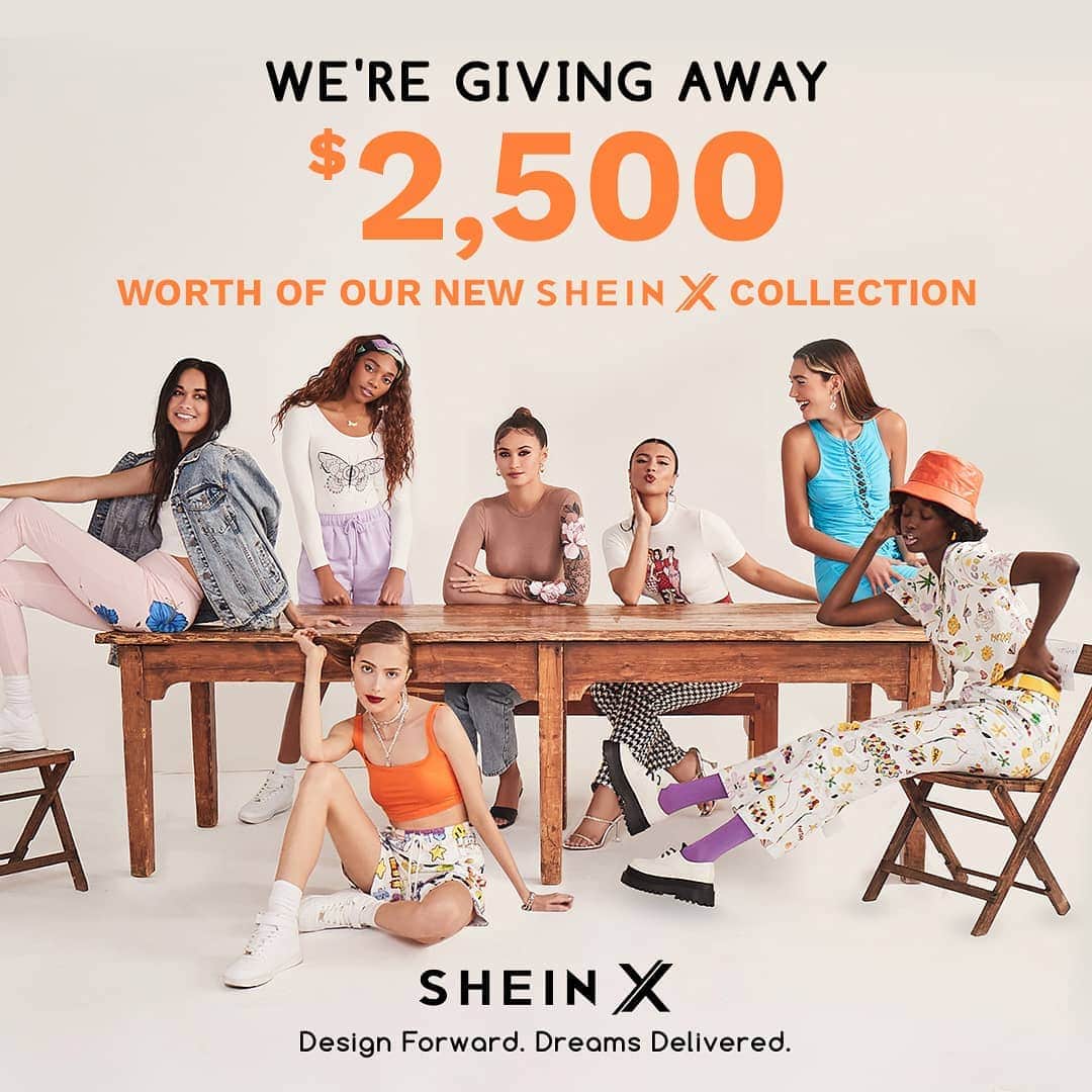 SHEINさんのインスタグラム写真 - (SHEINInstagram)「SHEIN is launching #SHEINX to showcase new talent to millions of people around the world! 🌟 Designers for designing, SHEIN for manufacturing! For our first #SHEINX collection, we want 5 #SHEINBabes to be our #SHEINX trendsetters who will get the opportunity to win the #SHEINX collection! 🤍✨  How to enter: 1. Like this post & follow @sheinofficial 2. Comment #SHEINX & Tag 3 of your besties! 👯‍♀️  Winners will be announced on 1/25/2021 via our Instagram story. Each winner will receive any #SHEINX collection of your choice (up to $500)! 🛍  👉 Please Note:⁣ SHEIN reserves the right to final interpretation.」1月25日 0時45分 - sheinofficial