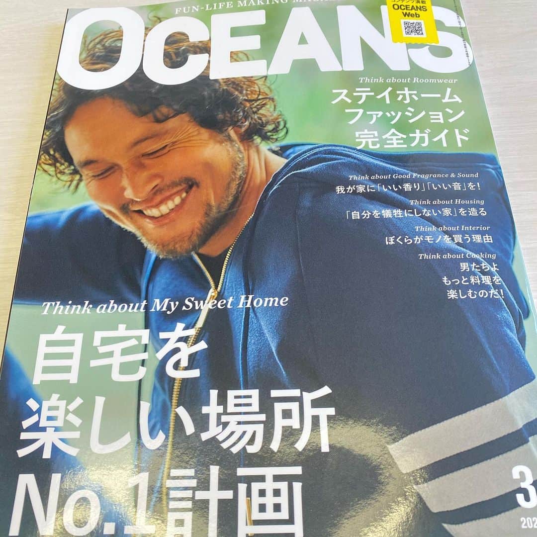 弓削智久さんのインスタグラム写真 - (弓削智久Instagram)「本日発売のOCEANSの家着特集に出させてもらってます。ご一読お願い致します📘 #oceansmagazine」1月25日 12時23分 - tomohisayuge