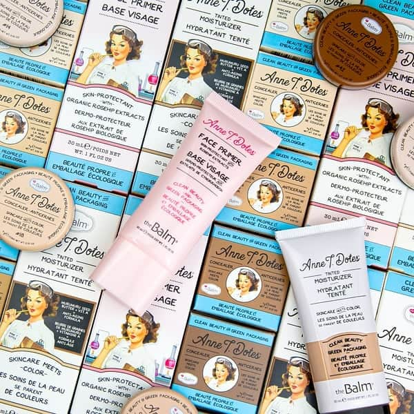 the Balmさんのインスタグラム写真 - (the BalmInstagram)「The Anne T. Dotes gang is here! #primer #tintedmoisturizer #concealer and they're ALL made with clean ingredients and recyclable packaging 💯   #thebalm #thebalmcosmetics #cleanbeauty #makeup #glam #crueltyfreebeauty #beauty」1月25日 3時20分 - thebalm