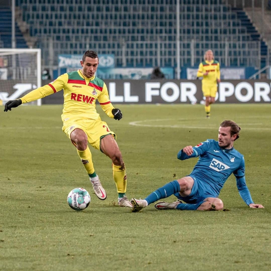 1.FCケルンさんのインスタグラム写真 - (1.FCケルンInstagram)「Schlusspfiff. Der #effzeh verliert das Auswärtsspiel in Hoffenheim.  ___ #TSGKOE 3:0 (90.)」1月25日 3時53分 - fckoeln