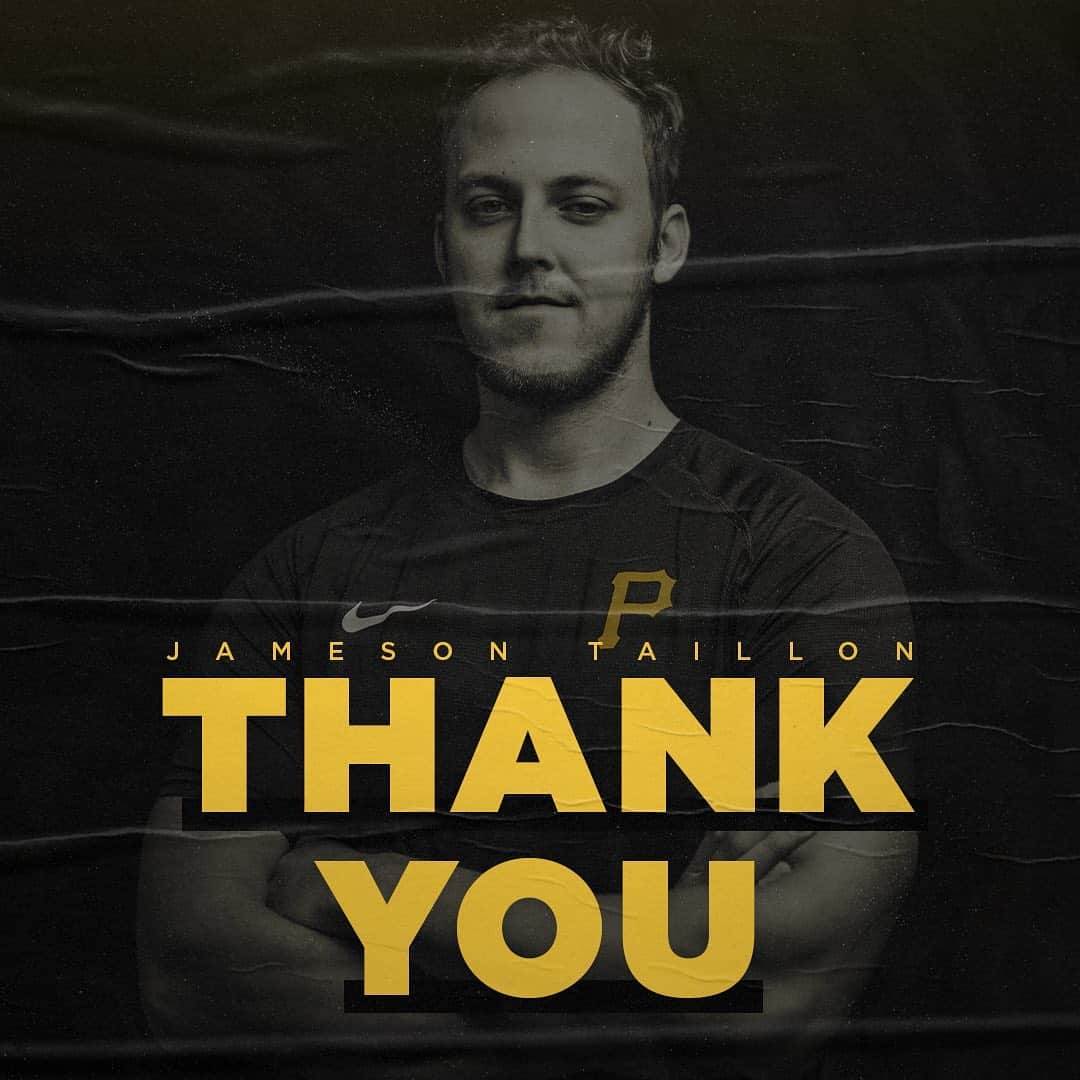ピッツバーグ・パイレーツのインスタグラム：「For all you have done for Pittsburgh on the field and in the community, thank you.」