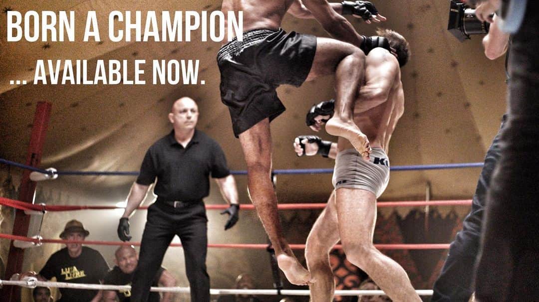 のインスタグラム：「Very grateful for the warm welcome this movie has received. If you haven’t already watched, but are planning to... please shoot me a FB, Twitter, or IG message and share your thoughts. God bless & Godspeed! #BornAchampion @edsonbarbozajr @renzograciebjj @renowilson1 @mauricecompte @katrinakbowden @dennisquaid @hbjjhouston」