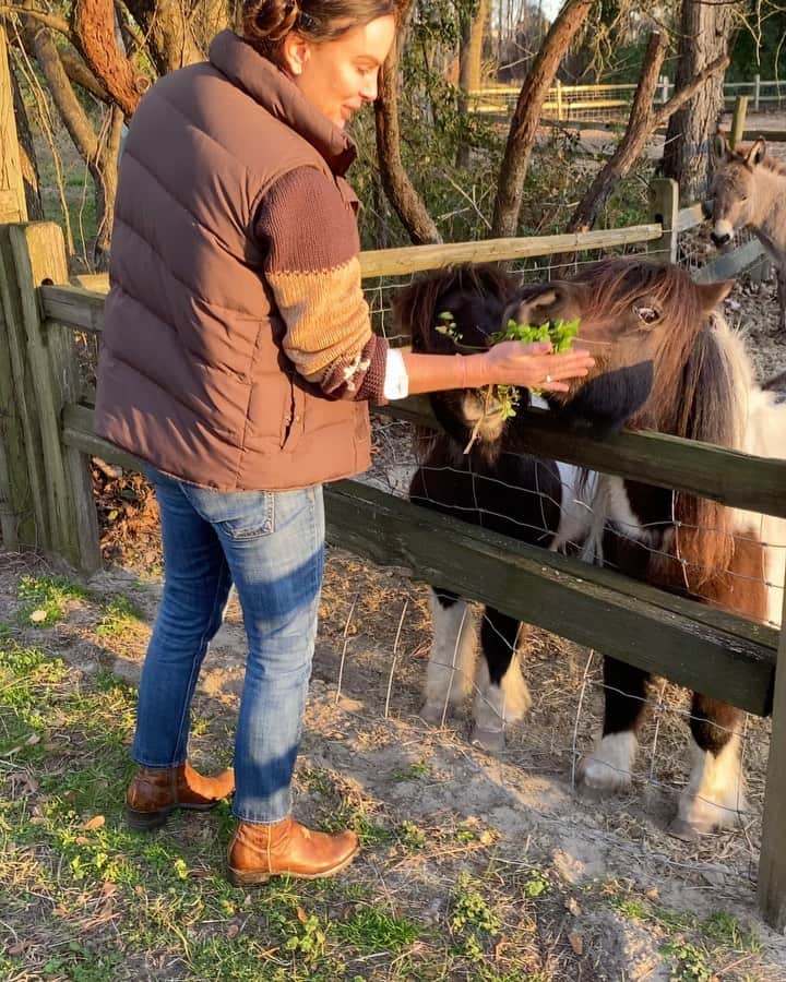 ガブリエル・アンウォーのインスタグラム：「@gstar3000 the #creatures and me. #heaven #freshcountryair #girlsweekend missing @shareefmalnik」