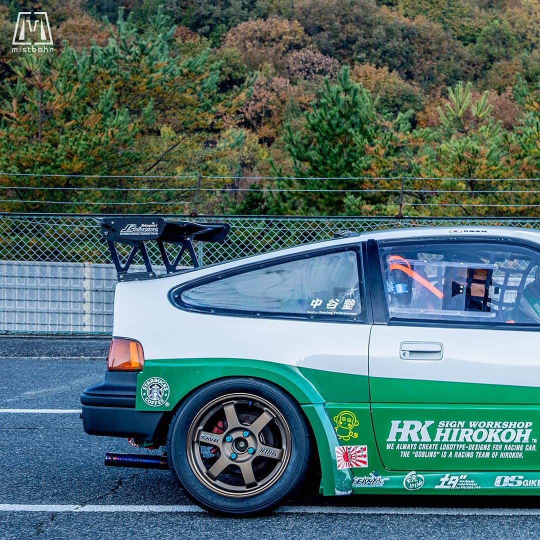 のインスタグラム：「_ RANDAM RACING Honda EF8 CR-X _ Shot on Nov-15 2020 "Circuit Festa" "HONDA ONE MAKE RACE" organized by @aslan_inc_japan at Central Circuit. _ owner: @regio_saito photo: @mistbahn _ _ JP) 2020年11月15日のセントラルサーキットで開催された「サーキットフェスタ」内の、アスランさん( @aslan_inc_japan )主催の「ホンダ・ワンメイク・レース」で撮影。 _ _ #circuitfesta #サーキットフェスタ #hondaonemakerace #aslan #アスラン #aslan_inc_japan #centralcircuit #セントラルサーキット #randamracing #ランダムレーシング #乱蛇夢 #randam #中谷塾 #honda #crx #hondacrx#ホンダcrx #ef8 #ef7 #ef6 #ef #efcivic #crx #b18 #osakajdm #kanjo #kanjozoku #timeattack #timeattackjapan #hondasontrack」