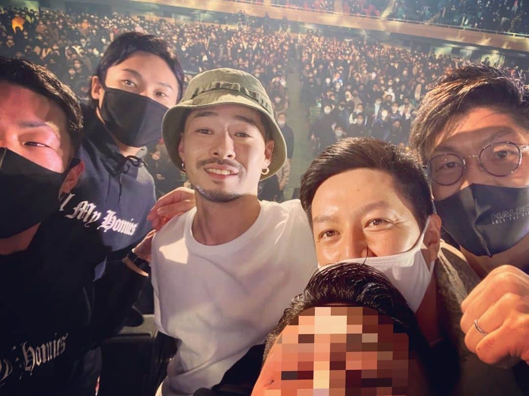 のインスタグラム：「. 昨日は後輩の晴れ舞台へ🔥 最高だったよ。ありがとう #zorn #mylife #日本武道館 #新小岩 #allmyhomies」