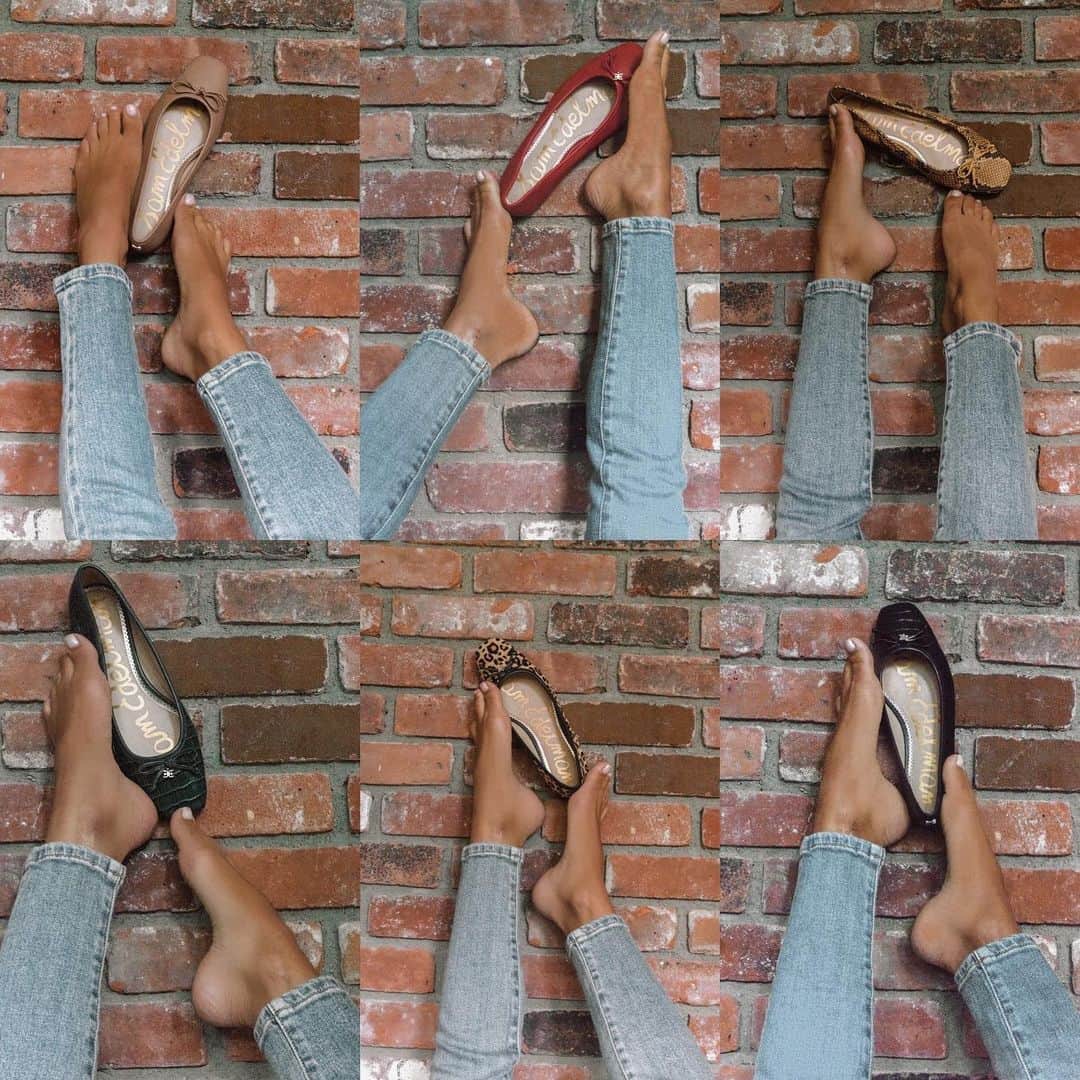 サムエデルマンのインスタグラム：「Playing footsie with the JILLIE Tap to shop   #SamEdelman」