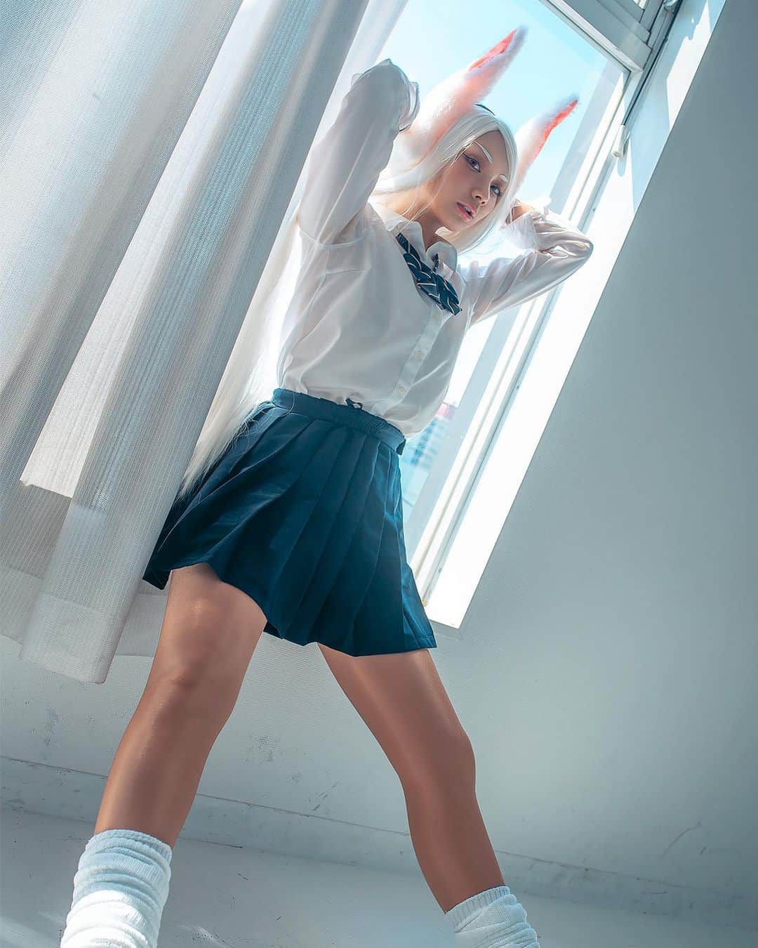 ふなこのインスタグラム：「【僕のヒーローアカデミア】 ミルコ/兎山ルミ ✨ミラクルミルコ✨  #僕のヒーローアカデミア #ヒロアカ #ミルコ #兎山ルミ #bokunoheroacademia #hiroaka #miruko #コスプレ #コスプレイヤー #cosplayer #cos #cosplay #ゲーム #game #moe #cosplaygirl #角色扮演 #photooftheday #japan #japangirl #instagood #model #kawaii #follow #followme  #japanese  #japanesegirl #hunako」