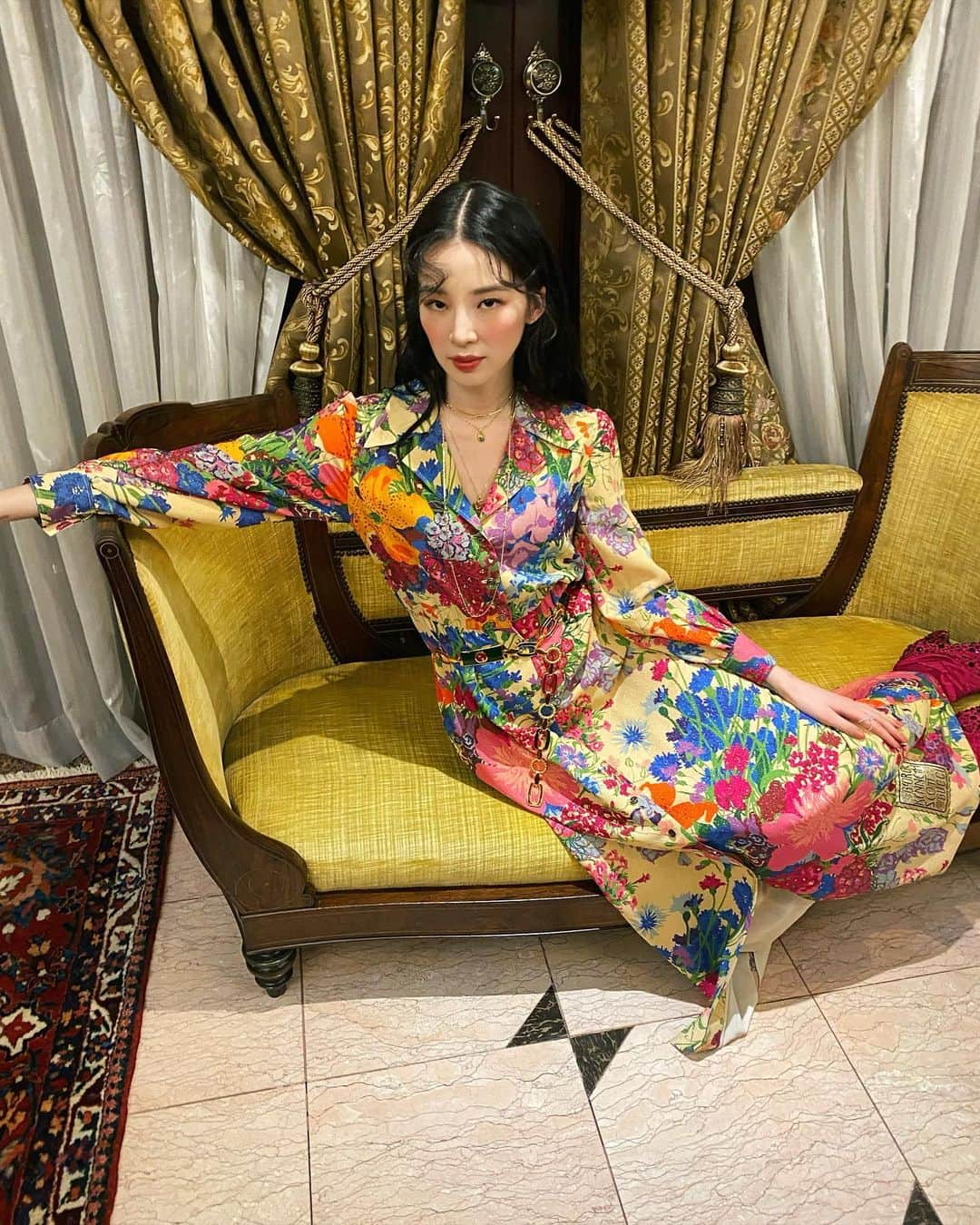 アイリーン・キムさんのインスタグラム写真 - (アイリーン・キムInstagram)「The cover dress 💐」1月25日 10時32分 - ireneisgood