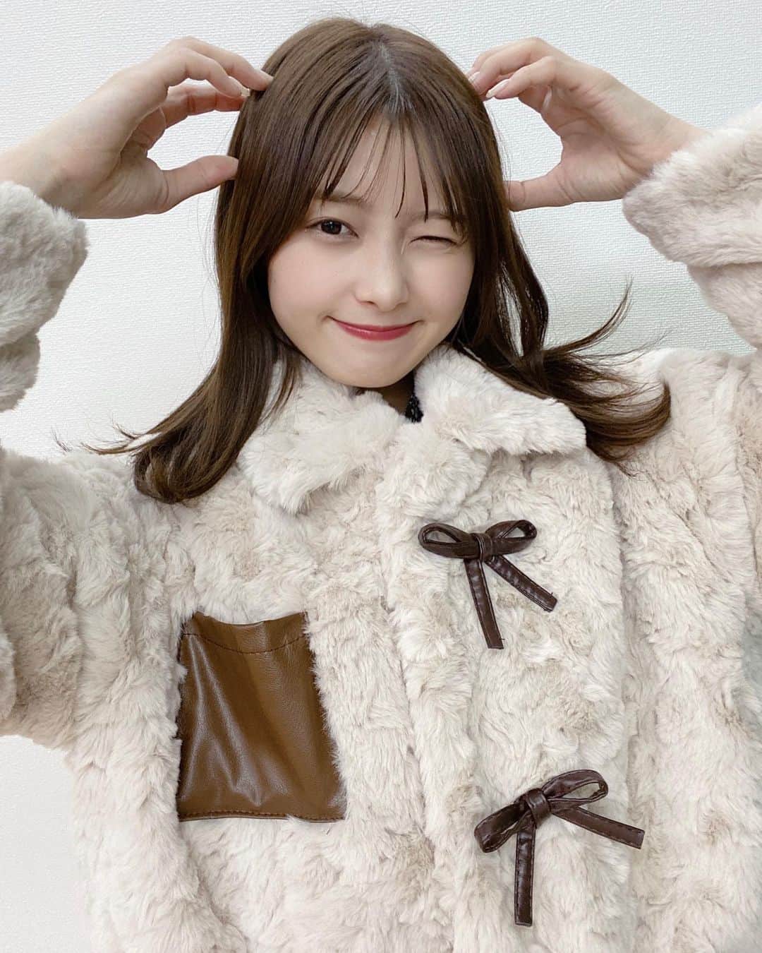 のインスタグラム：「🐑🎀💭 肌触りも良くって気持ちいの〜！︎︎︎︎︎☺︎」