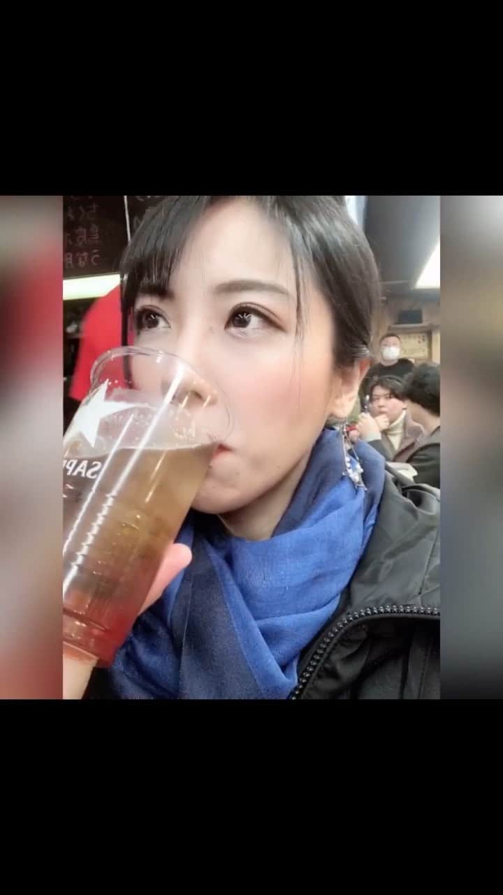 のインスタグラム：「※酔っ払っています ※謎に変顔ばかりしています ※私の中の飲み歌イメージをくっつけました  #浅草#絶品 #旨い #夜ご飯 #グルメ　#グルメ好きな人と繋がりたい #グルメスタグラム #グルメ女子#夜ご飯#日本料理#followme#followforfollowback#浅草ランチ#浅草グルメ#followforfollowback #followｍe #浅草#浅草寺#着物#浅草#着物レンタル#japan#岡本#ホッピー通り#ホッピー#お酒#お酒好きな人と繋がりたい #お酒好き女子 #レモンサワー#黒ホッピー#白ホッピー」