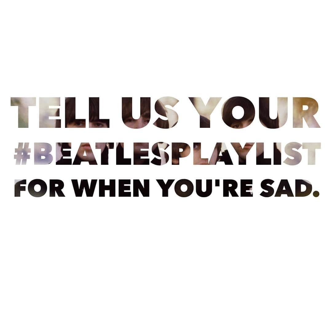 The Beatlesさんのインスタグラム写真 - (The BeatlesInstagram)「Tell us your #BeatlesPlaylist for when you're sad.」1月25日 21時01分 - thebeatles