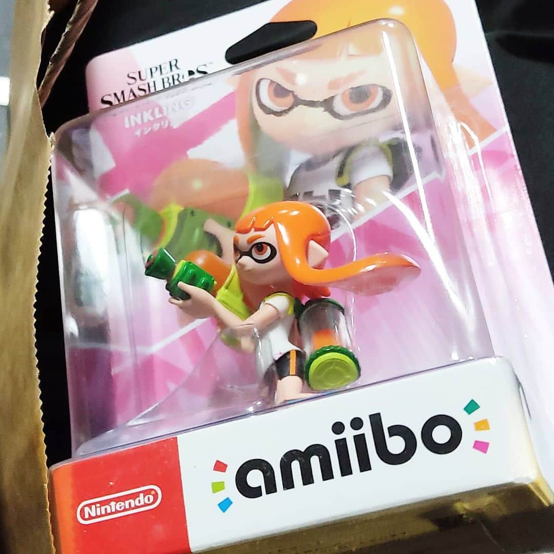 越中睦士さんのインスタグラム写真 - (越中睦士Instagram)「ゲット🎮  #スプラトゥーン2 #任天堂Switch #amiibo」1月25日 21時21分 - makotokoshinaka