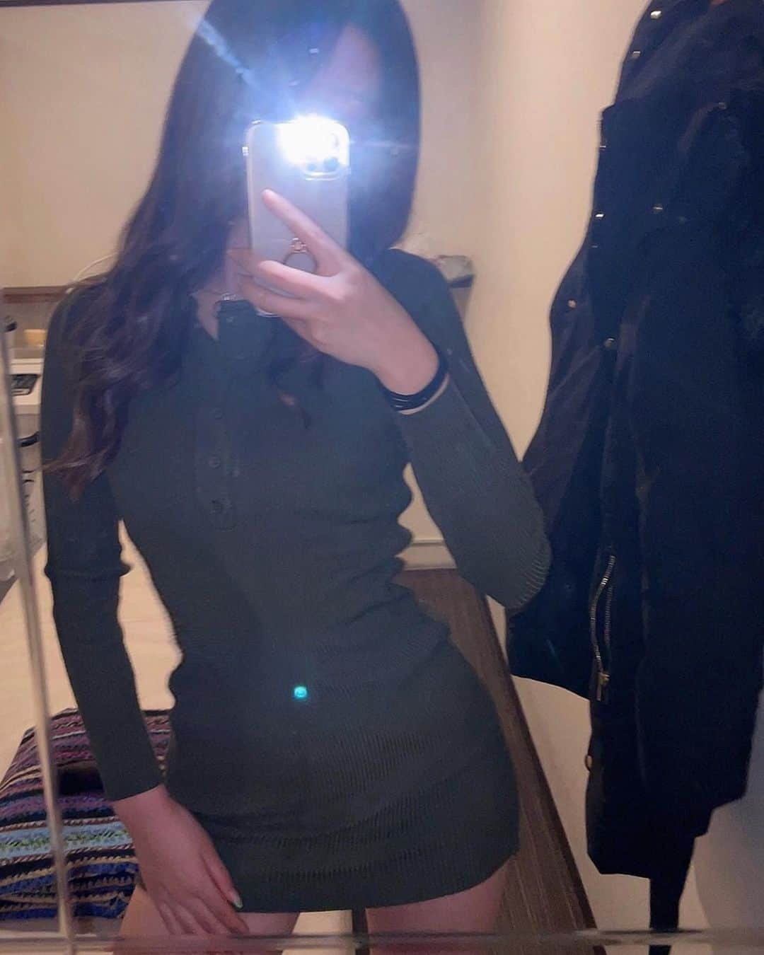 渡邊真由のインスタグラム：「💚」