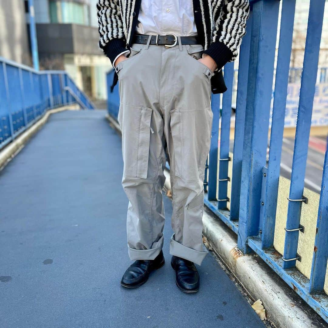 BEAMS+さんのインスタグラム写真 - (BEAMS+Instagram)「. BEAMS PLUS STYLE  #beams #beamsplus #beamsplusharajuku #harajuku #tokyo #militarypants #militarytrousers #usarmy #grey #militaryfashion #mensfashion #mensstyle #menswear」1月25日 12時53分 - beams_plus_harajuku