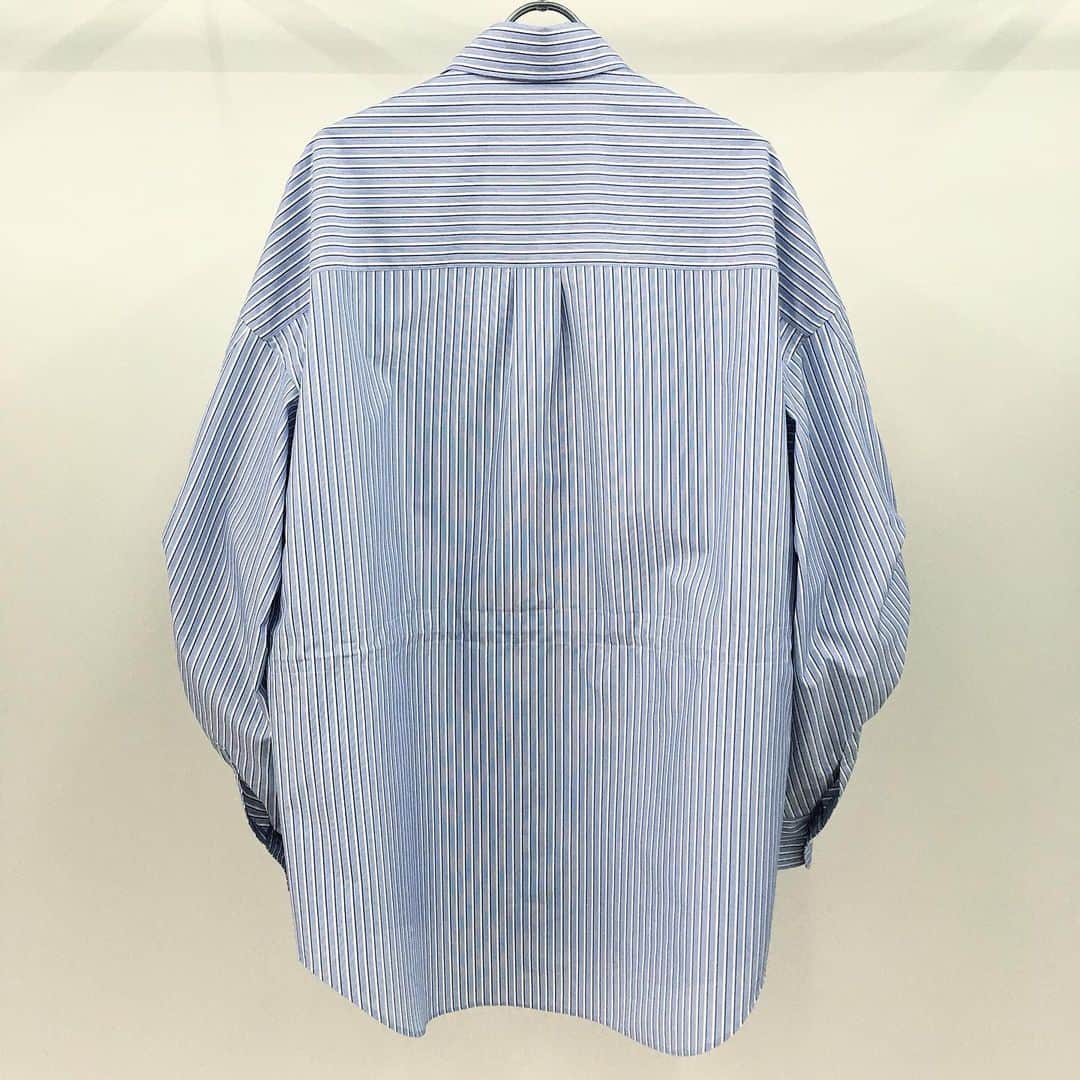 エリミネイターさんのインスタグラム写真 - (エリミネイターInstagram)「21SS FUMITO GANRYU 1st Delivery has arrived at ELIMINATOR. . ▪︎Mods Shirt Color : Blue Stripe  Price : ¥39,000 ( without tax ) . #fumitoganryu #ganryu #aikamoshita #ss21 #21ss #ss21collection #military #art #function #newcollection #eliminator #tokyo #daikanyama #mensfashion #menswear #mensselectshop #highsnobiety #instastyle #instafashion #japanesedesigner #fashion #highfashion」1月25日 15時16分 - eliminator_tokyo
