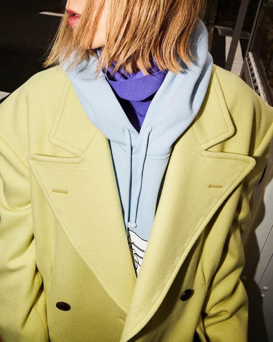 ADELAIDEのインスタグラム：「🌈Brighten up your winter day🌈⁠ ⁠ Get winter styles ON SALE⁠ ⁠ Online or Instore⁠ ⁠ Coat #Margiela⁠ Unicorn Hoodie #Vetements⁠ Purple turtle neck #Iroto⁠ ⁠ ⁠ #selectshop_adelaide #autumn #autumnwinter #fashion #style #ootd #outfit #instagood #instastyle #fashionphoto #秋＃スタイル⁠ ⁠ ⁠」
