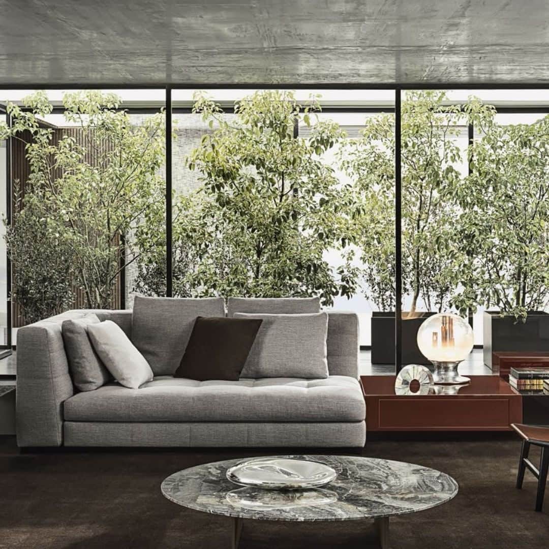 Minotti Londonさんのインスタグラム写真 - (Minotti LondonInstagram)「The Minotti Blazer Sofa is full of design appeal, which is visible in the rigorous geometry of its volumes.  The haute couture approach exemplified by its precise, meticulous sartorial craftsmanship, is one of the creations that best expresses the most authentic artisanal attitude of the furniture in the Minotti Collection.  Tap the link in our bio to see more details about the Blazer sofa. . . . #interiordesign #minotti #minottilondon #homedecor #interiorstyling #residentialinteriors #furniture #homeinterior」1月25日 19時02分 - minottilondon