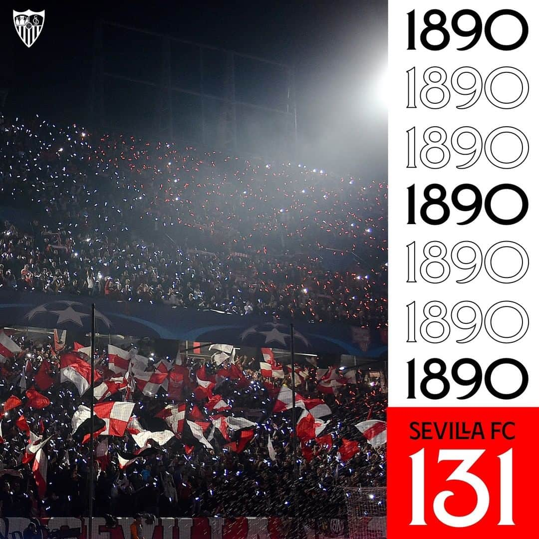 セビージャFCさんのインスタグラム写真 - (セビージャFCInstagram)「Sevillista, ¿Cuál es el recuerdo que guardas con más cariño de nuestro 131 años de historia? 😉 ♥️  #sevillafc131 #wearesevilla #nuncaterindas」1月25日 19時04分 - sevillafc