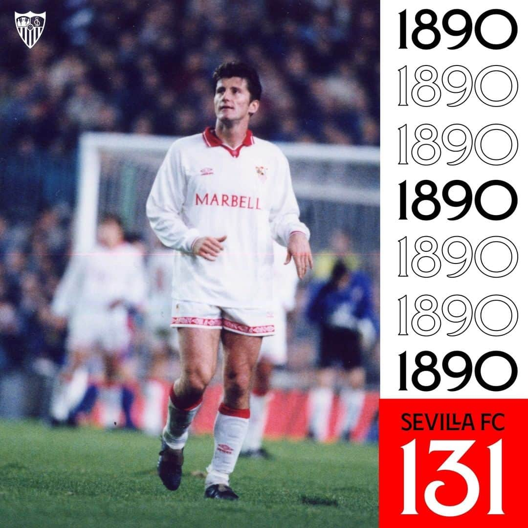 セビージャFCさんのインスタグラム写真 - (セビージャFCInstagram)「Sevillista, ¿Cuál es el recuerdo que guardas con más cariño de nuestro 131 años de historia? 😉 ♥️  #sevillafc131 #wearesevilla #nuncaterindas」1月25日 19時04分 - sevillafc