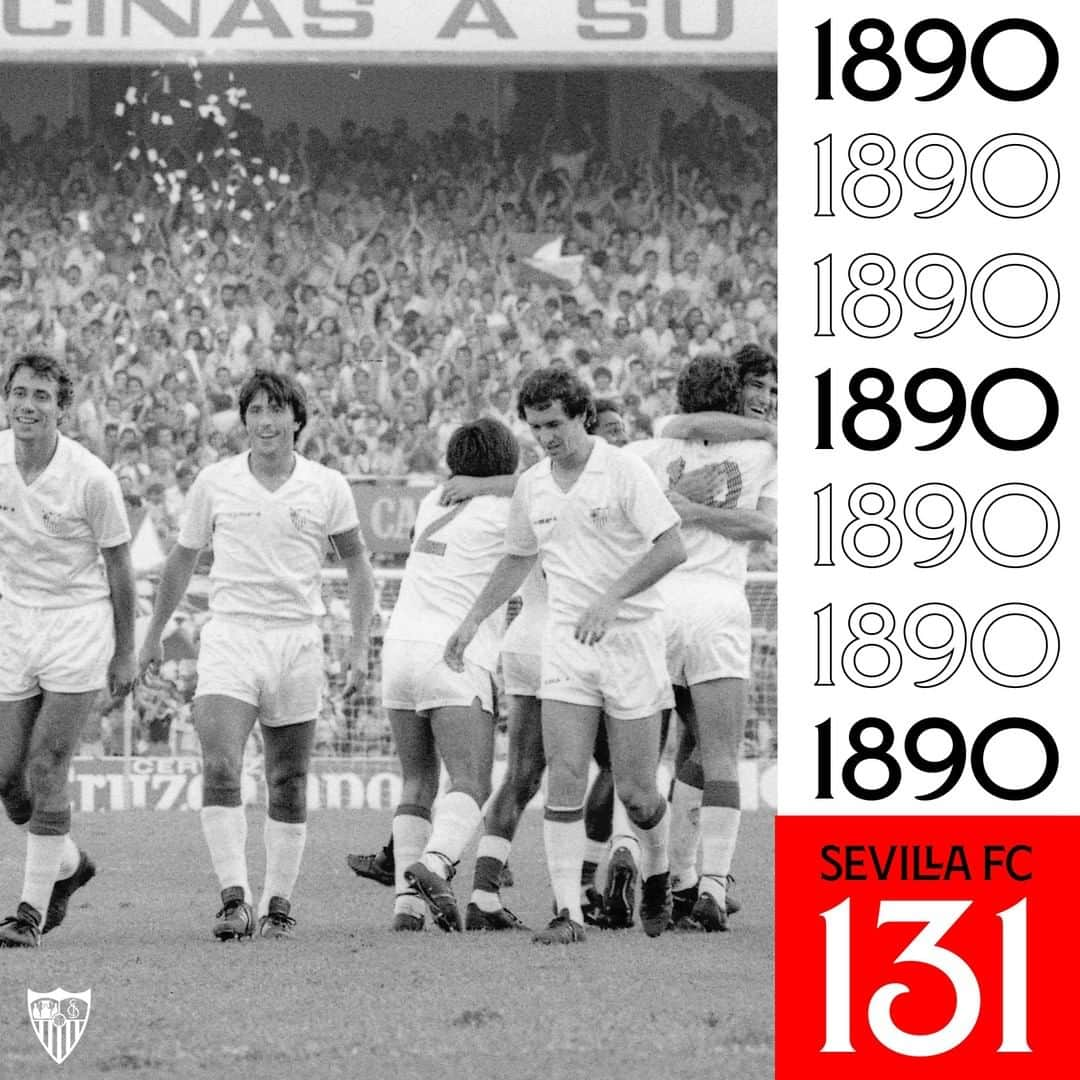 セビージャFCさんのインスタグラム写真 - (セビージャFCInstagram)「Sevillista, ¿Cuál es el recuerdo que guardas con más cariño de nuestro 131 años de historia? 😉 ♥️  #sevillafc131 #wearesevilla #nuncaterindas」1月25日 19時04分 - sevillafc