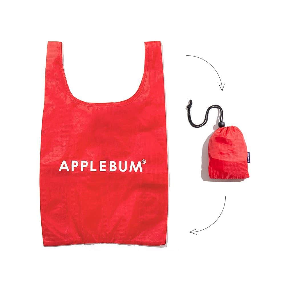 アップルバムさんのインスタグラム写真 - (アップルバムInstagram)「2021 New Item  "Reusable Shopping Bag"  #applebum」1月25日 20時08分 - applebum_tokyo