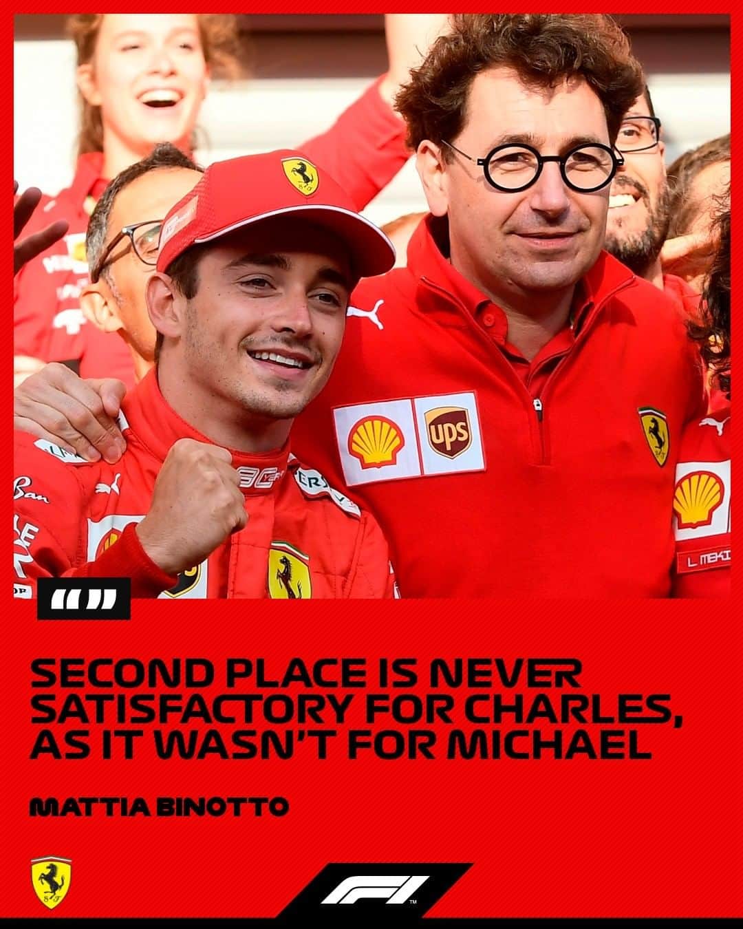 F1さんのインスタグラム写真 - (F1Instagram)「Never a bad thing to be compared to @michaelschumacher 🙌  #F1 #Formula1 #Ferrari #CharlesLeclerc @scuderiaferrari @charles_leclerc」1月26日 6時16分 - f1
