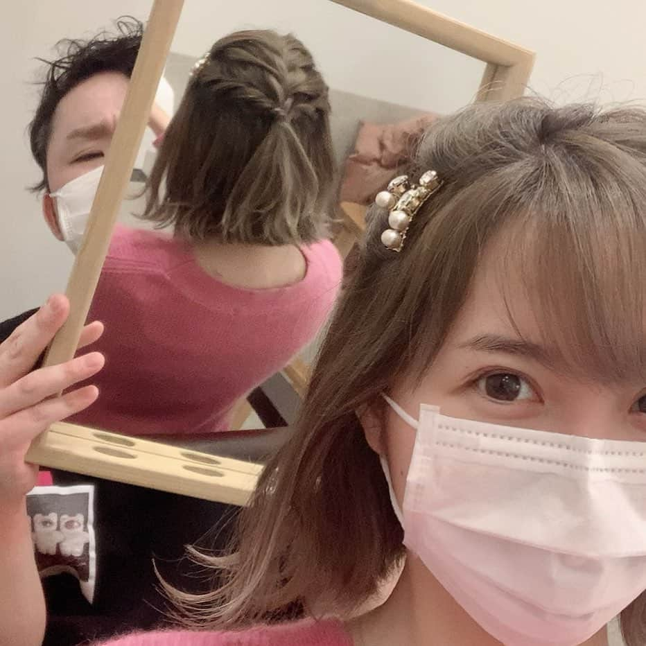 森田真結子のインスタグラム：「着物を着た日のヘアも おましさんにお願いしたのでした👘 @lilamashi」