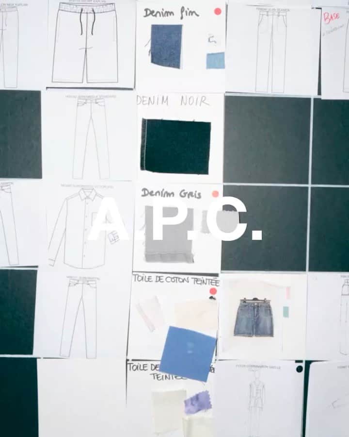 アーペーセーのインスタグラム：「A.P.C. Atelier  Our design studio at A.P.C. headquarters in the 6th arrondissement of Paris where we design all our collections.  A.P.C. stands for Atelier de Production et de Création which literally means Production and Creation Workshop. The brand attaches equal importance to both. Without production, creation remains at the idea stage and without creation, a garment will have no soul.  #APC #APCatelier #Paris」