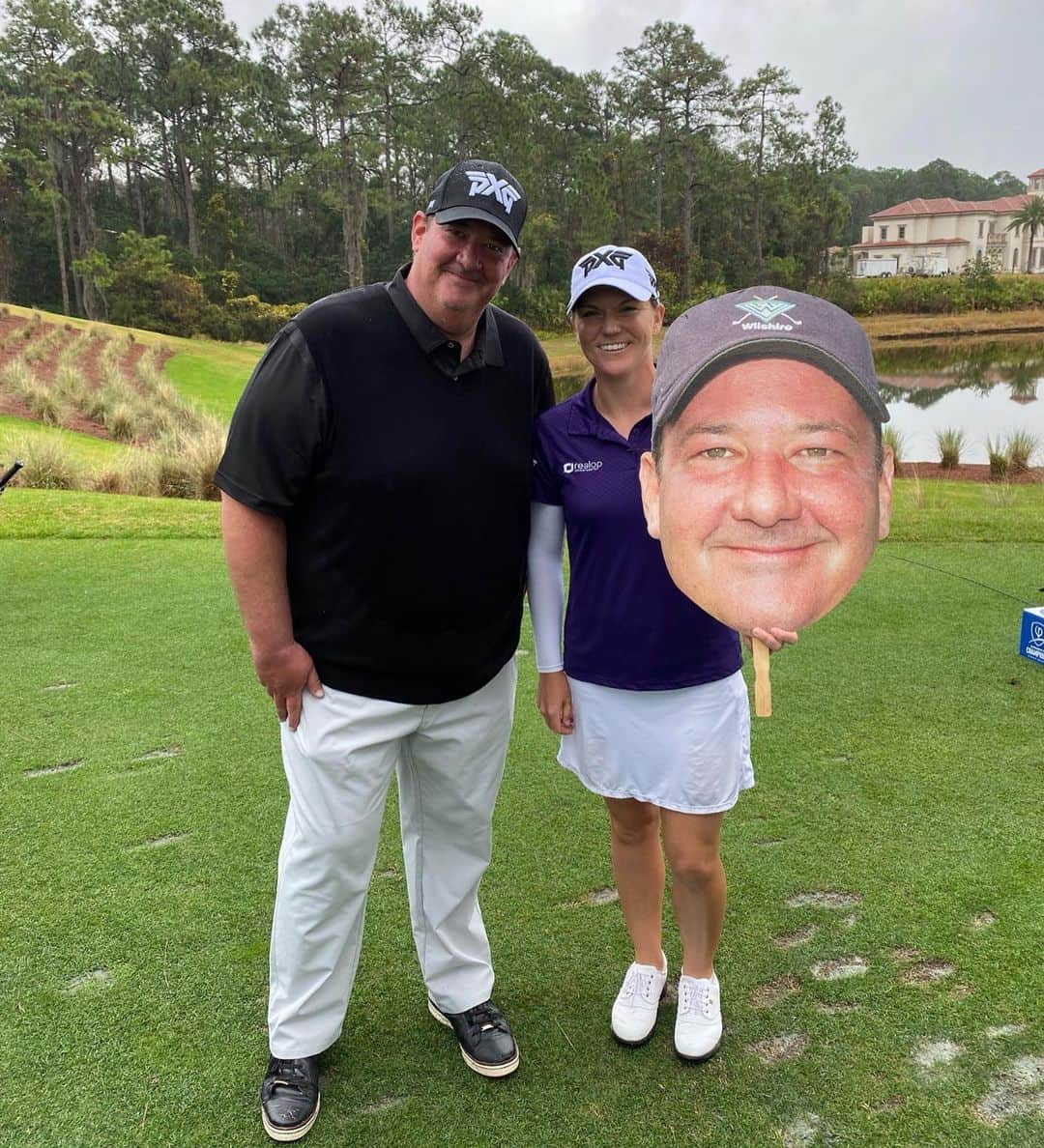 オースティン・アーンストのインスタグラム：「Thanks @diamondresorts for such a fun event to kick off the 2021 @lpga_tour season. Had a blast even though the game wasn’t quite there. And my girl @thejessicakorda got the W!」